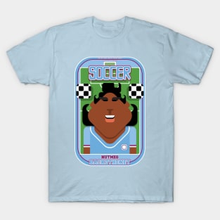 Soccer/Football Sky Blue - Nutmeg Backothenet - Aretha version T-Shirt